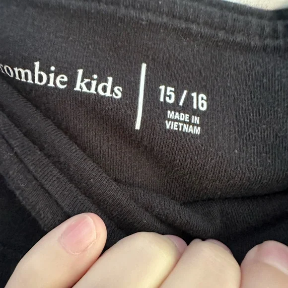 Abercrombie & Fitch Lilac Sherpa Hoodie & Abercrombie Flare Leggings - Picture 6 of 6